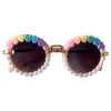 Lola + The Boys Beaded Pearl Sunglasses 1 Lola + The Boys Beaded Pearl Sunglasses