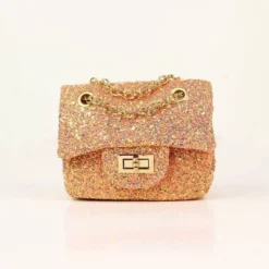 Lola + The Boys Handbags Coco Glitter Purse
