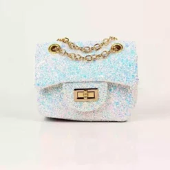 Lola + The Boys Handbags Coco Glitter Purse