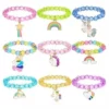 Lola + The Boys Crystal Charm Gem Bracelets Jewelry