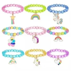 Lola + The Boys Crystal Charm Gem Bracelets Jewelry