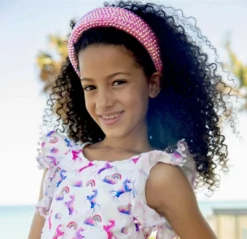 Lola + The Boys Crystal Encrusted Headband