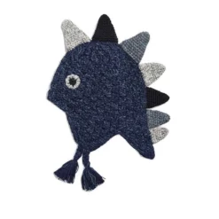 Lola + The Boys Little Dinosaur Scales Knit Hat