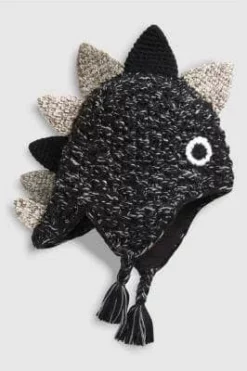 Lola + The Boys Little Dinosaur Scales Knit Hat