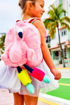 Lola + The Boys Girls Flamingo Fun Backpack
