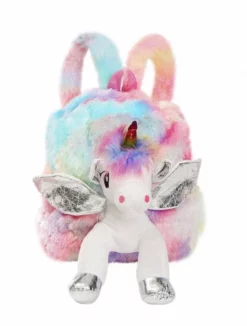 Lola + The Boys Backpacks Flying Unicorn Patch Mini Backpack
