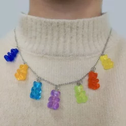 Lola + The Boys Gummybear Necklace New Arrivals