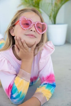 Lola + The Boys Girls I’m A Star Crystal Sunglasses