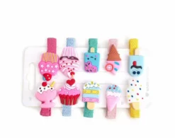 Lola + The Boys Girls Ice Cream Hair Clips