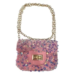 Lola + The Boys Girls Mini Coco Sequin Purse