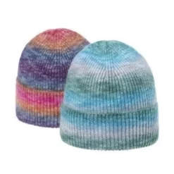 Lola & The Boys Ombre Stripe Beanie