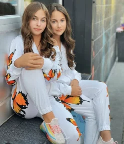 Lola + The Boys Peachy Rainbow Trainer