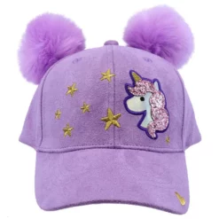 Charm It! Purple Charm It Unicorn Hat! Girls