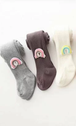 Lola + The Boys Rainbow Pillow Tights