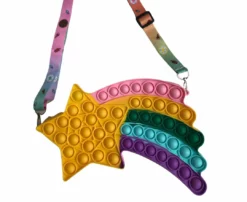 Lola + The Boys Rainbow Shooting Star Fidget Crossbody