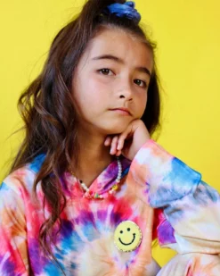 Lola + The Boys New Arrivals Smiley Pearl Chain Choker