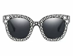 Lola + The Boys Star Crystal Sunglasses