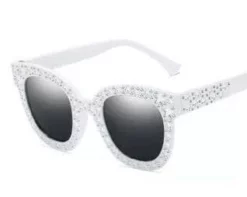 Lola + The Boys Star Crystal Sunglasses