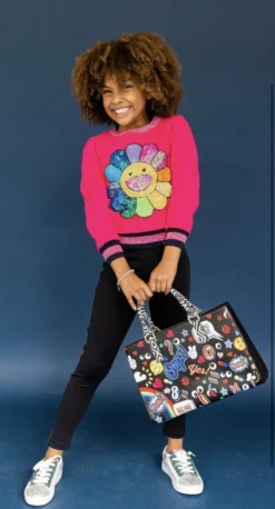 Lola + The Boys Sticker Doodle Bag Handbags