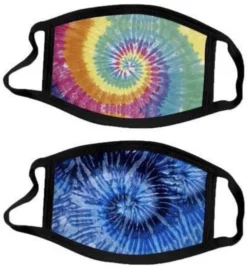 Lola + The Boys Tie Dye Face Mask Girls