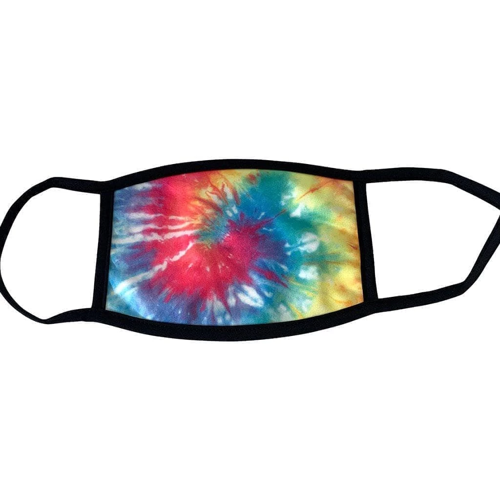 Lola + The Boys Tie Dye Face Mask Girls 5 Lola + The Boys Tie Dye Face Mask Girls