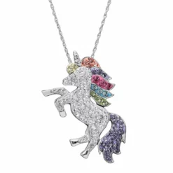 Lola & The Boys Unicorn Necklace