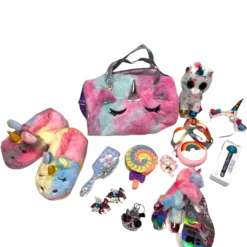 Lola + The Boys Unicorn Surprise Jumbo Gift Basket - (value $280
