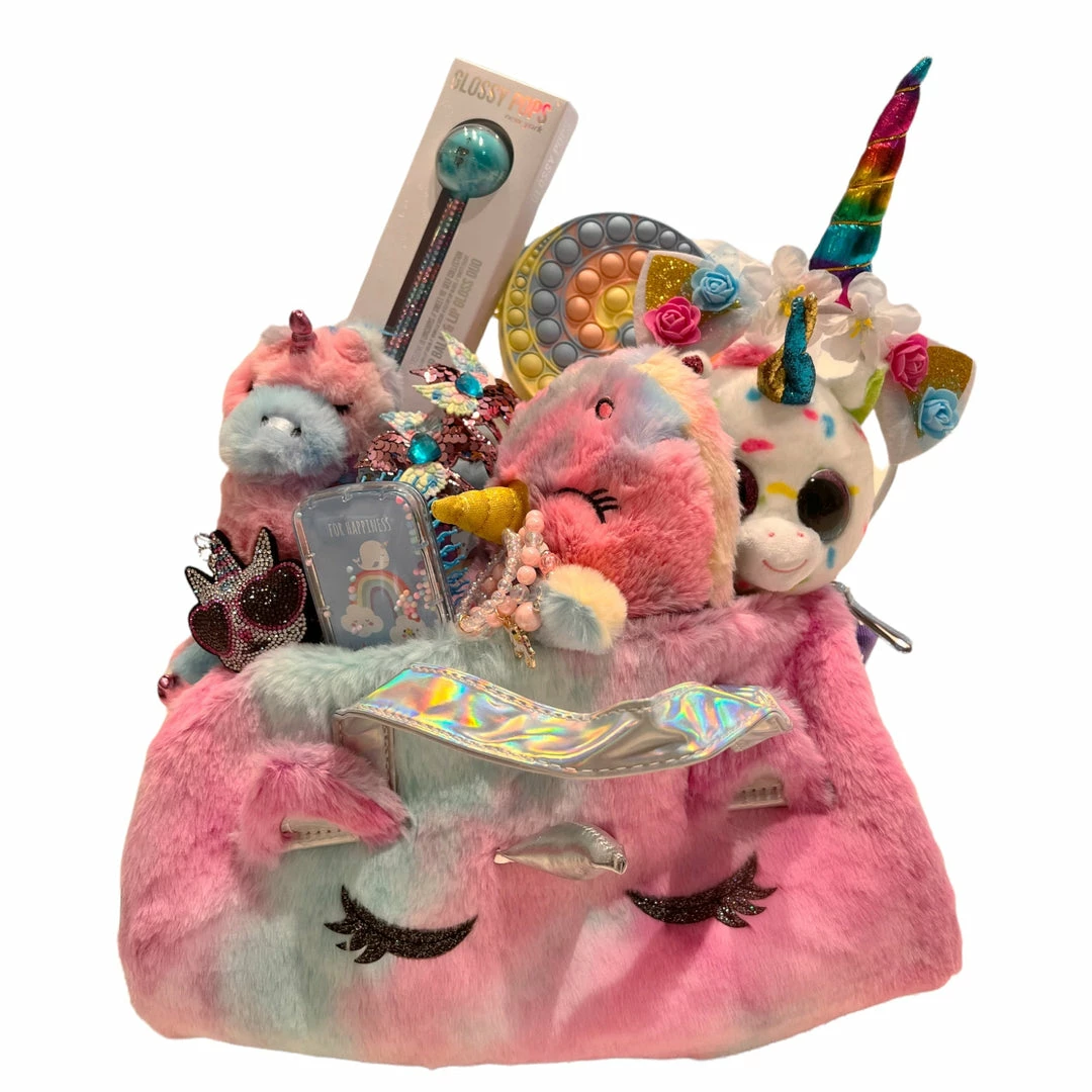 Lola + The Boys Unicorn Surprise Jumbo Gift Basket - (value $280 3 Lola + The Boys Unicorn Surprise Jumbo Gift Basket - (value $280