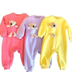 Lola & The Boys Teddy Bear Onesies