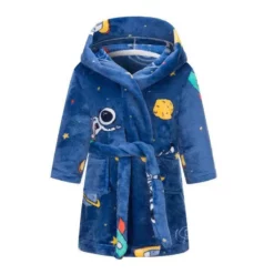 Lola + The Boys New Arrivals Boys Space Bath Robe