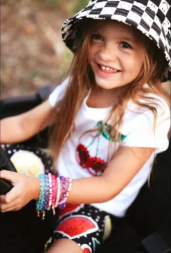 Lola + The Boys Beaded Gem Cherry T-Shirt New Arrivals