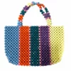 Lola + The Boys Girls Beaded Rainbow Purse