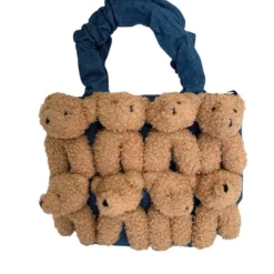 Lola + The Boys Girls Beary Cute Plushie Purse