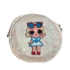 Lola + The Boys Girls Blonde Sequin Doll Crossbody