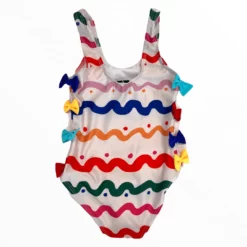 Lola + The Boys Bows And Waves Swimsuit