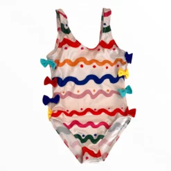 Lola + The Boys Bows And Waves Swimsuit