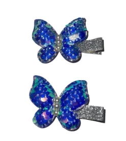 Lola + The Boys Butterfly Hair Clip (Pack Of 2) New Arrivals