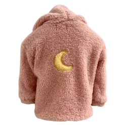 Lola + The Boys Girls Fluffy Bunny Star Coat