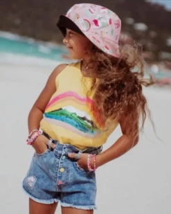 Lola + The Boys Cool For Summer Bucket Hat