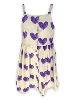 Lola + The Boys Crayon Hearts Dress