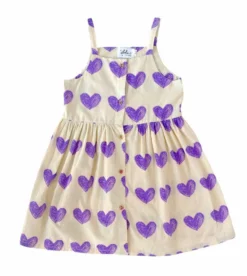 Lola + The Boys Crayon Hearts Dress