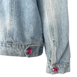 Lola + The Boys New Arrivals Light Bright Unicorn Denim Jacket