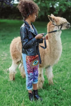 Lola + The Boys Ombre Sequin Jeans