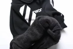 Lola + The Boys Lola + The Pups “Woof “ Puppy Hoodie