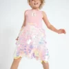 Lola & The Boys Butterfly Paillette Dress 2 Lola & The Boys Butterfly Paillette Dress