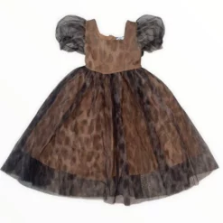 Lola + The Boys Cheetah Tulle Dress