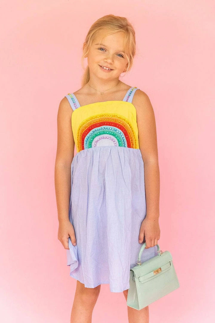 Lola + The Boys Girls Crystal Rainbow Sun Dress 7 Lola + The Boys Girls Crystal Rainbow Sun Dress