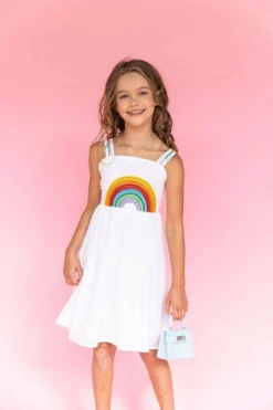 Lola + The Boys Girls Crystal Rainbow Sun Dress 19 Lola + The Boys Girls Crystal Rainbow Sun Dress
