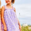 Lola + The Boys Daisy Lavender Tulle Dress Girls 2 Lola + The Boys Daisy Lavender Tulle Dress Girls