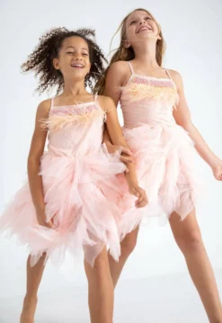 Lola + The Boys Girls Diamonds And Pearls Dress